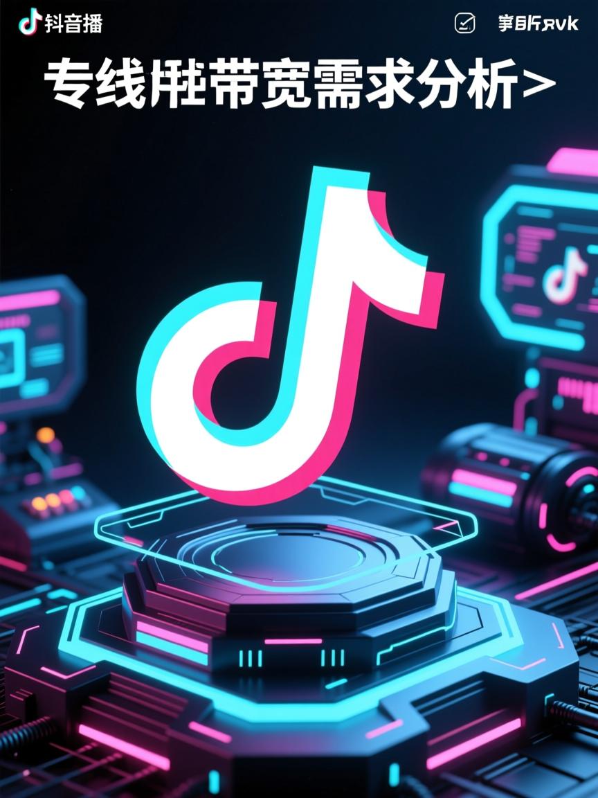 专线用于抖音直播时的带宽需求分析
专线用于抖音直播时的带宽需求分析