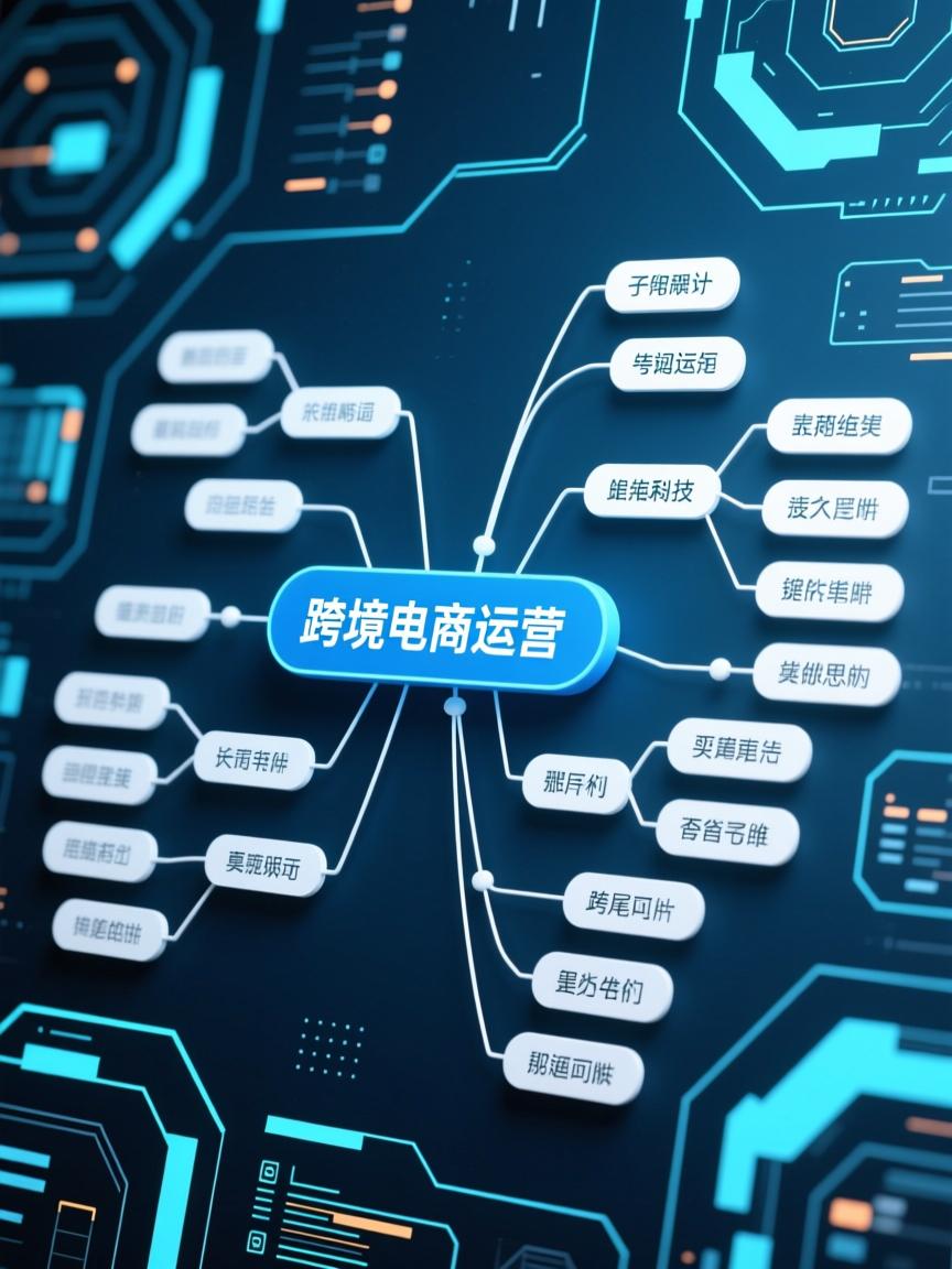 跨境电商运营思维导图的相关长尾关键词是那些