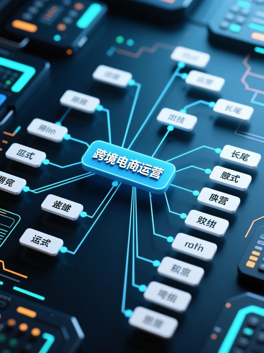 跨境电商运营思维导图的相关长尾关键词是那些