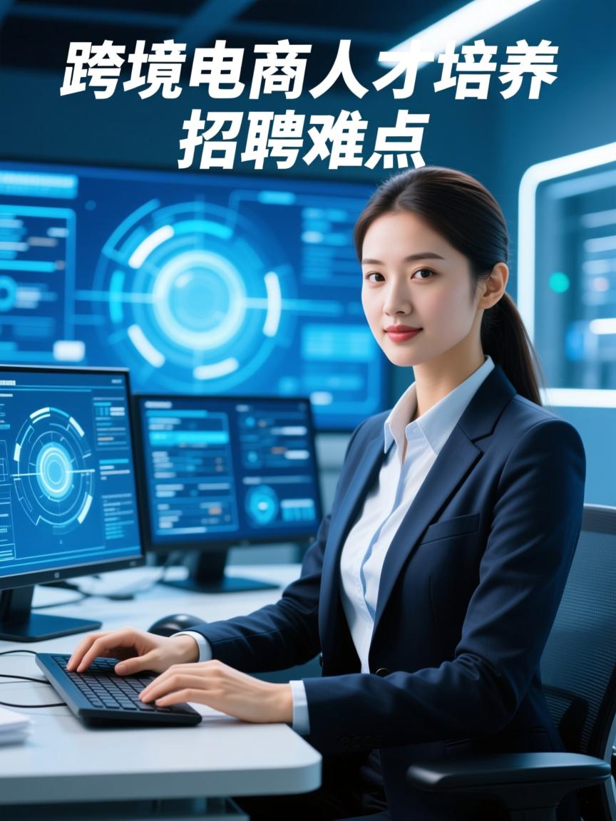 跨境电商人才培养与招聘难点​
