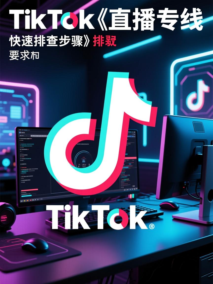 TikTok 直播专线故障快速排查步骤​

