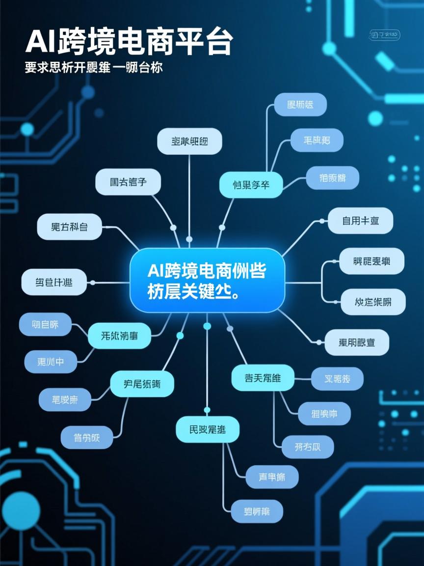 al跨境电商平台分析思维导图的相关长尾关键词有哪些