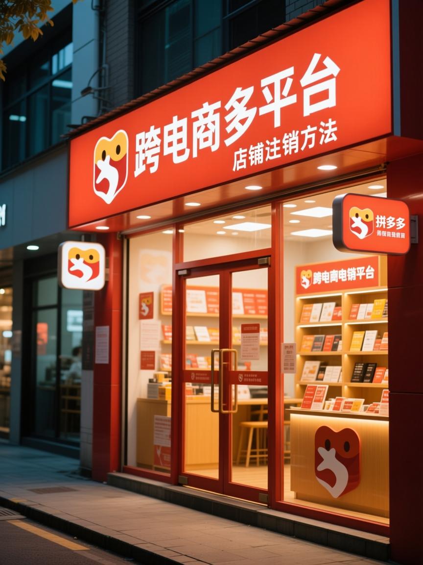 跨境电商拼多多平台店铺注销方法的相关长尾关键词有哪些