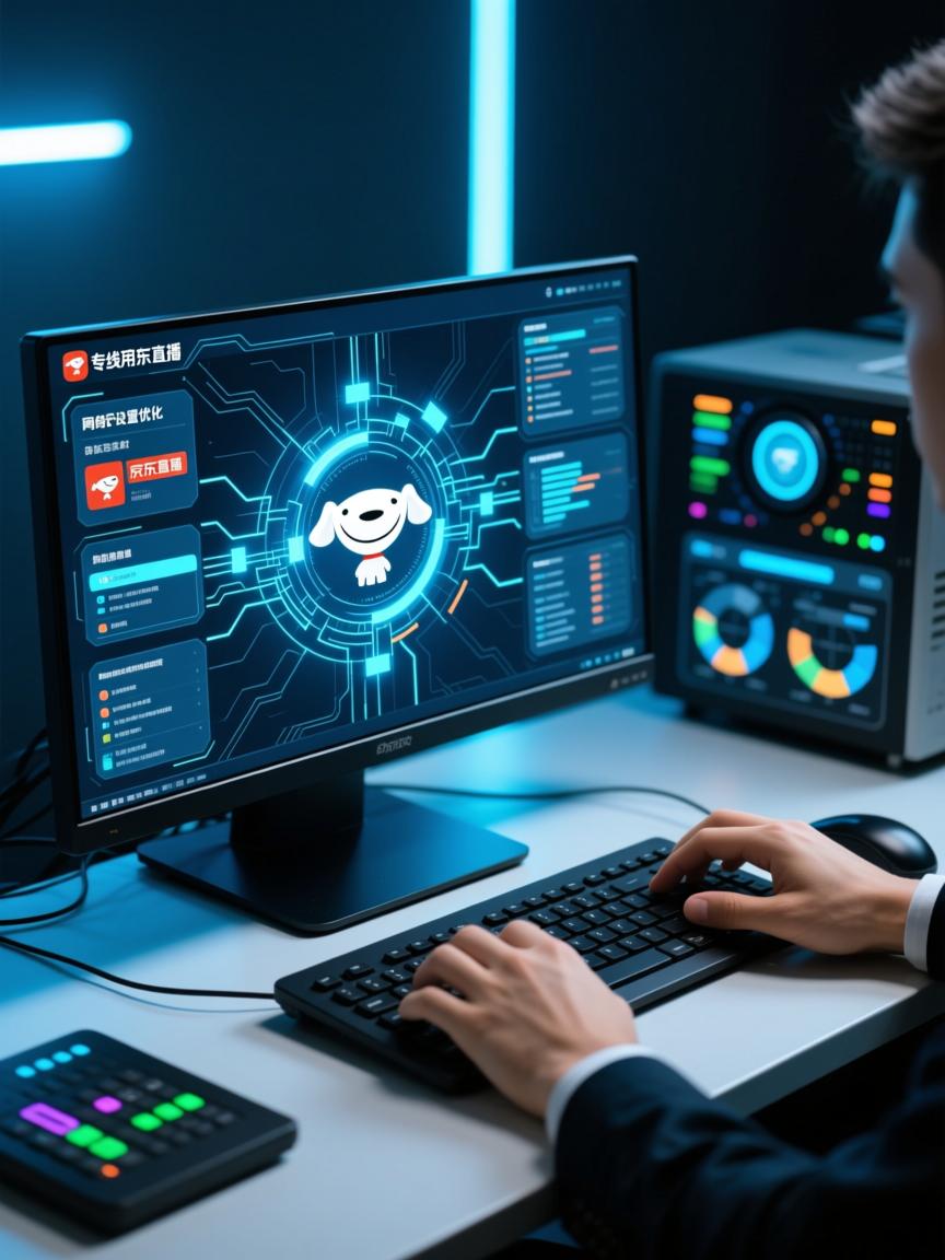 专线用于京东直播的网络设置优化​
