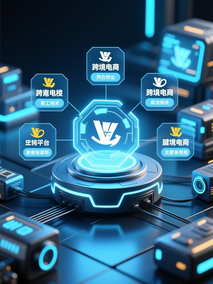 五个跨境电商平台的区别的相关长尾关键词有什么