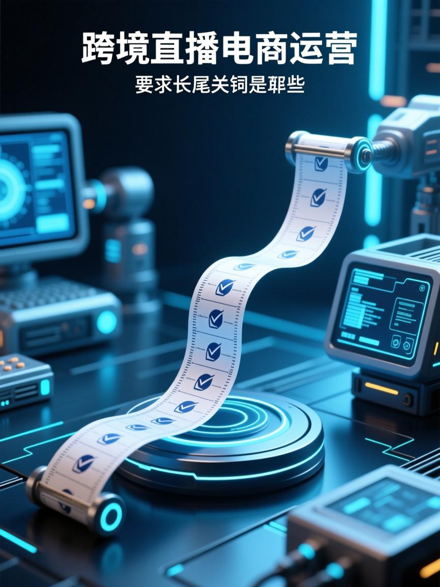 跨境直播电商运营的相关长尾关键词是那些