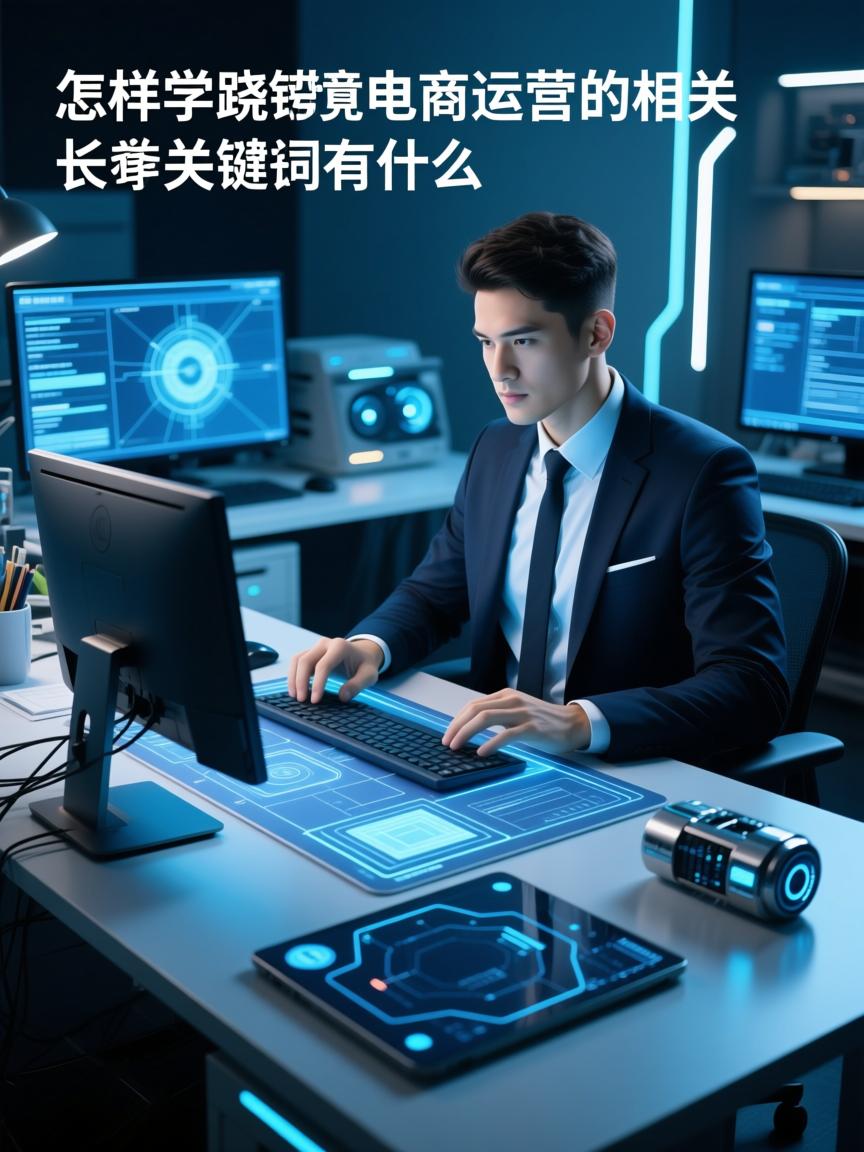 怎样学做跨境电商运营的相关长尾关键词有什么