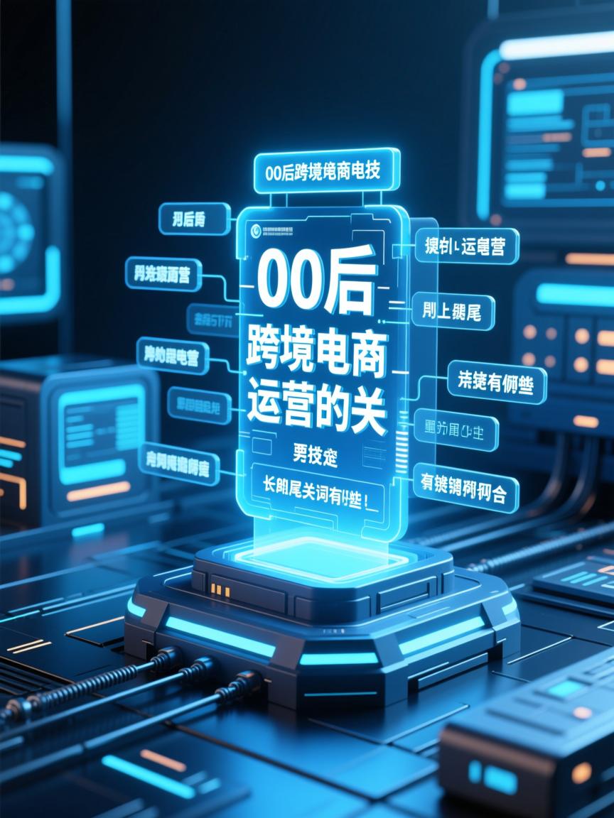 00后跨境电商运营的相关长尾关键词有哪些
