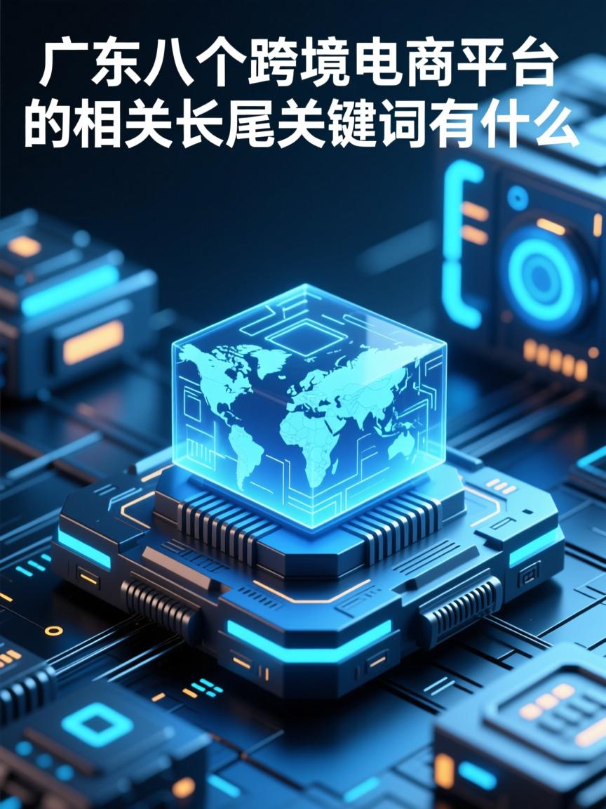 广东八个跨境电商平台的相关长尾关键词有什么